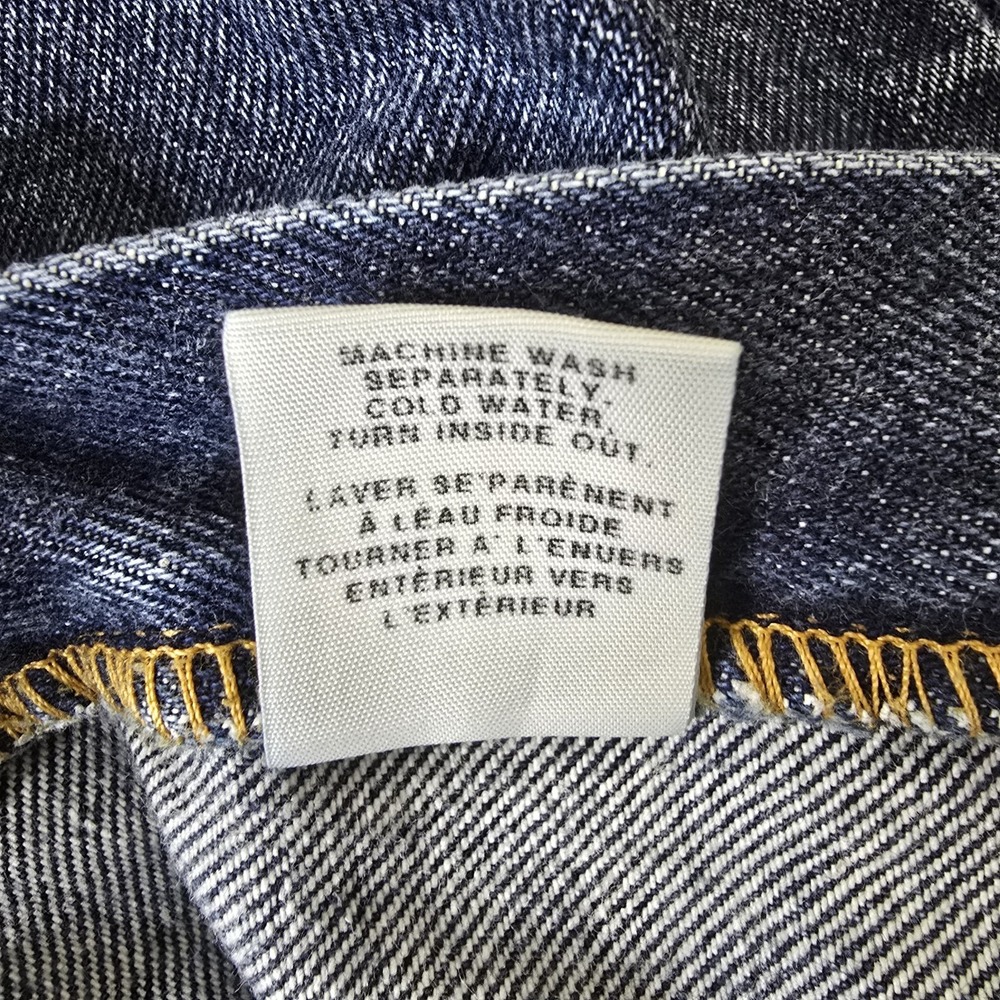 Polo Ralph Lauren Jeans Womens 2 Dark Wash Bootcut Mid Rise 100% Cotton Denim - Picture 10 of 11
